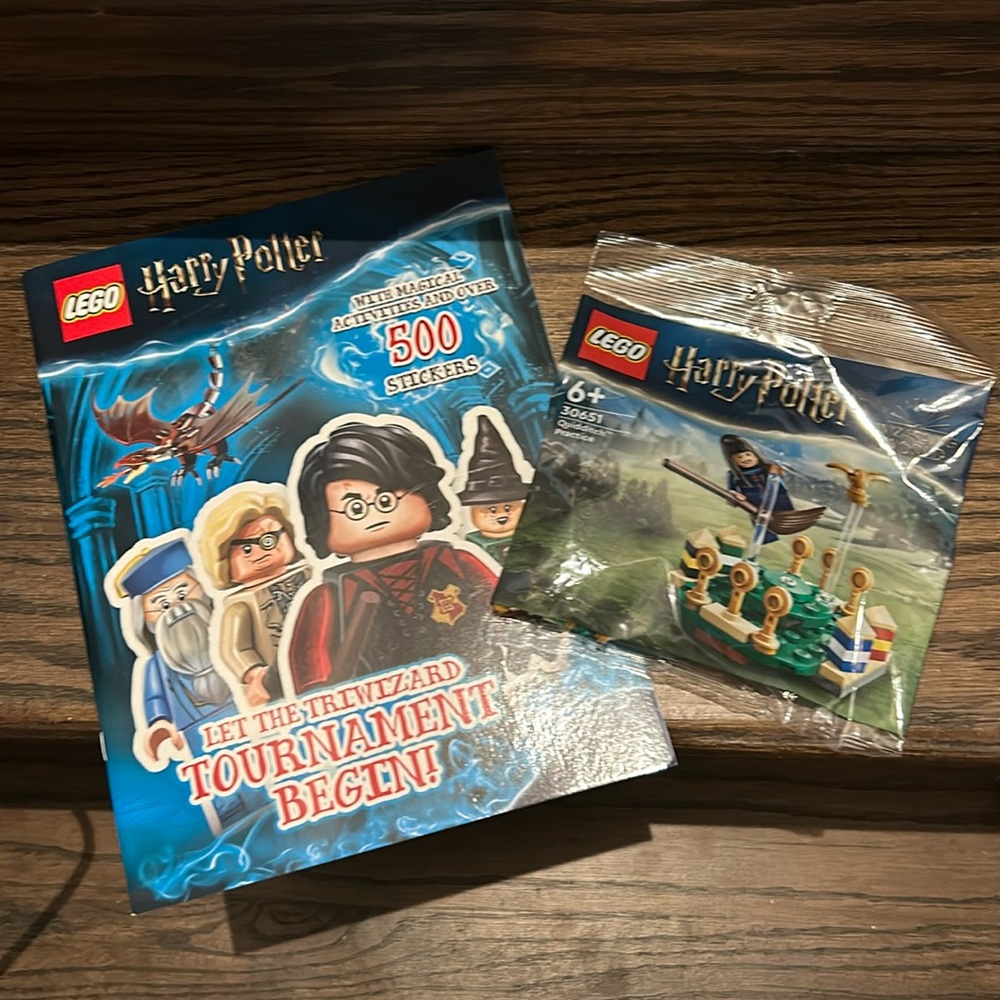 Lego Harry Potter Magical Activity Sticker Book Poly Bag Set